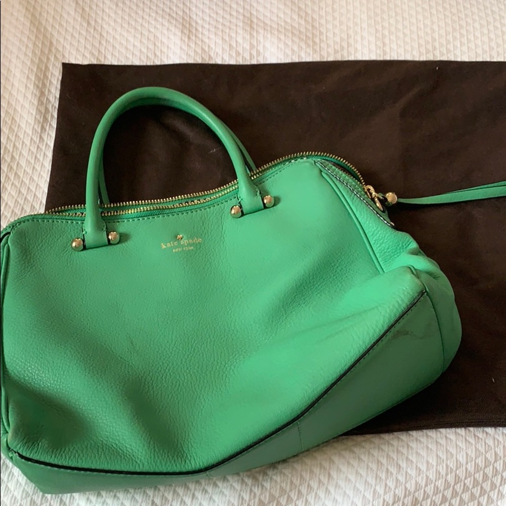 Kate Spade Tote Jelly Bean Green